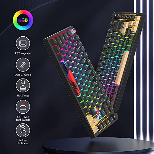 Hot-swappable switch mechanism on Fogruaden mechanical keyboard