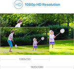 Zosi 1080p bullet camera installed in outdoor environment