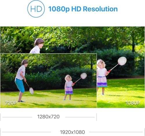 Zosi 1080p bullet camera installed in outdoor environment