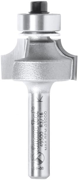 Amana Tool - 49512 Carbide Tipped Corner Round 3/8 Radius x 1-1/4 Dia x 5/8 x 1/4" Sha - Image 11