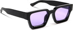 GFUIARA Trendy Square Sunglasses for Men Women Fashion Thick Rectangle Sun Glasses UV Protection Shades Designer Style - Image 15