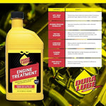 Side view of Dura Lube 32 fluid ounce engine treatment