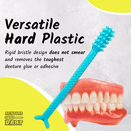 USA imported oral care product packaging for the Denture Dart V4 adhesive remover tool