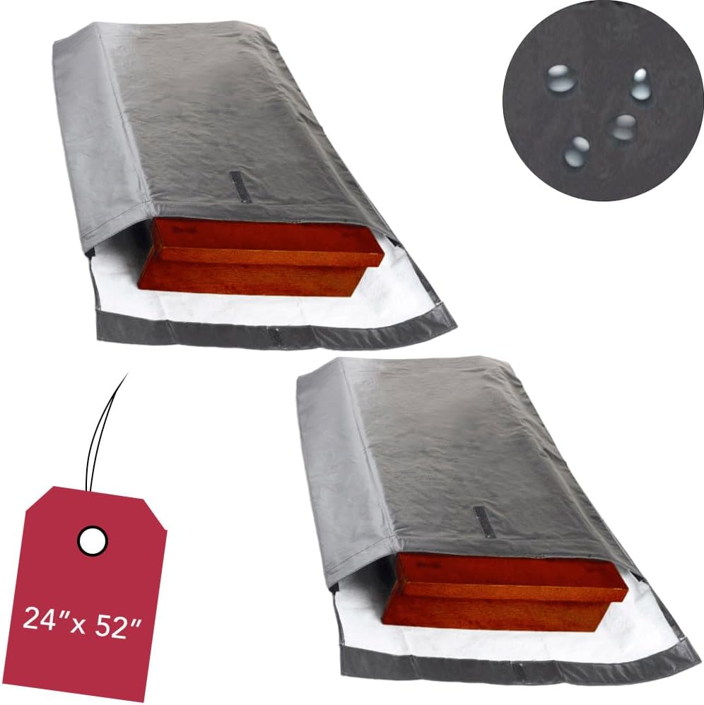 Laminet premium heavy duty table leaf storage bag front view showing water resistant exterior for furniture protection.