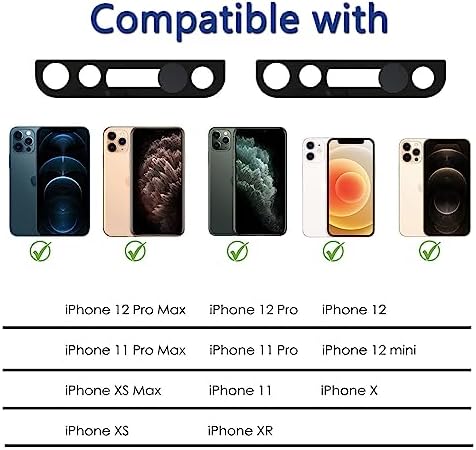 Peramarl privacy lens cover slide showing the open and closed positions for secure mobile protection