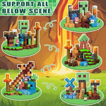 SSAWER magnetic building blocks in a colorful 3D landscape