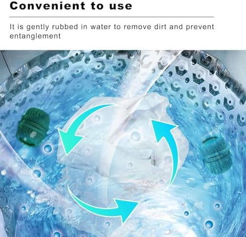 Eco friendly reusable laundry sponge ball preventing clothes from knotting