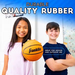 Three pack of 5 inch Franklin Sports basketballs for over the door hoops