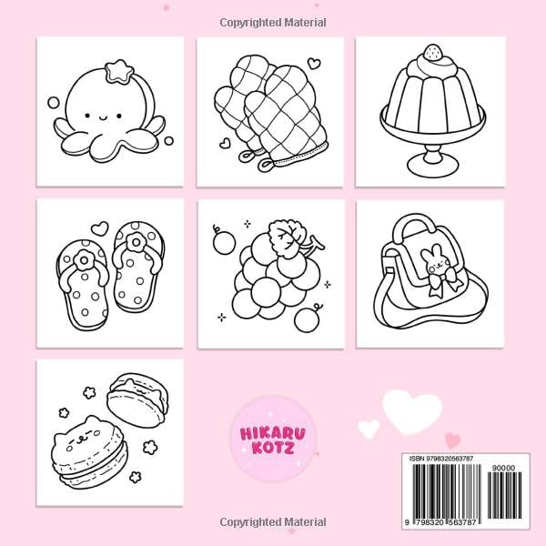 Easy: Cute & Simple Coloring Book for Adults and Kids - Image 3