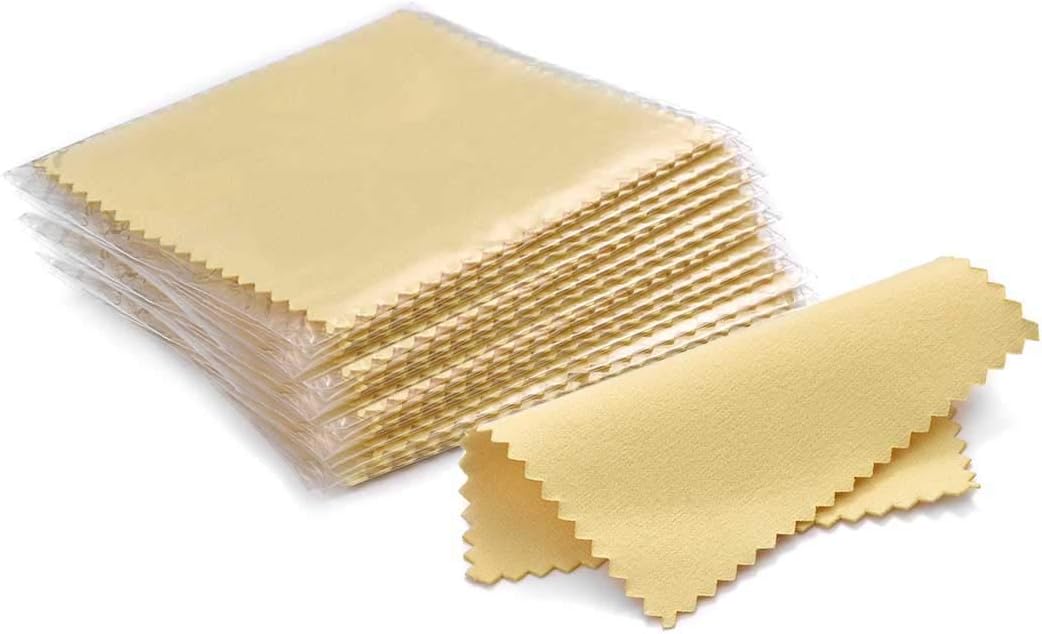 Jewelry Cleaning Cloths, Individually Wrapped Jewelry Polishing Cloths | Help Remove Tarnish, Restores Shine, Compact & Portable, Reusable Until Soiled, Everyday Jewelry Care, Multiple Colors - Image 12