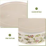 Hemoton kitchen serving bowls with fitted lids attached