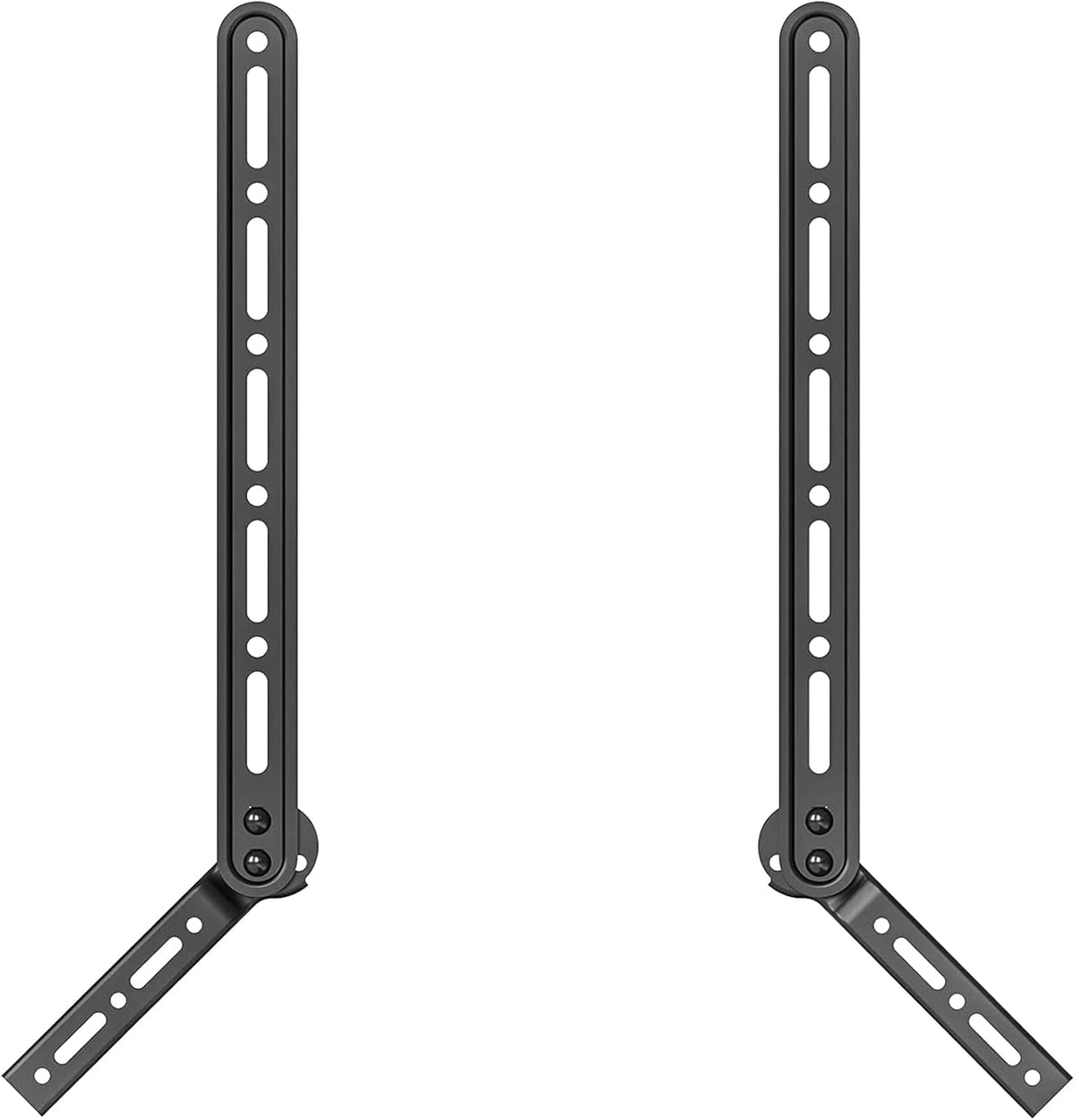 WALI universal soundbar mount heavy duty steel bracket front view