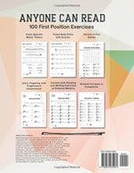 Note Reading Workbook for Violin - 100 First Position Exercises for Beginners: Timed Test, Music Theory, Notespeller Worksheet, Fingering Chart, ... Improve Sight Reading - Anyone Can Read! - Image 3