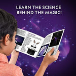 Educational components and instruction booklet for the magic kit