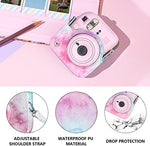 CAIYOULE sixty four pocket photo album with colorful desktop frames for instant prints