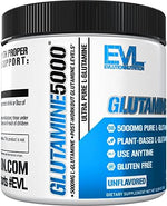 Evlution Nutrition Glutamine 5000 supplement facts label