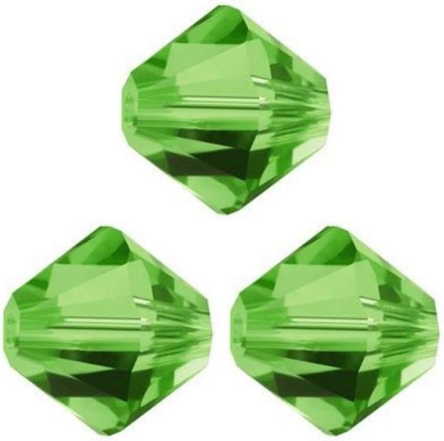 200pcs Adabele Austrian 4mm (0.16 Inch) Small Faceted Loose Bicone Crystal Beads Smoked Quartz Compatible with Swarovski Crystals 5301/5328 SSB421 - Image 12