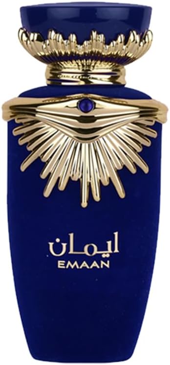 Lattafa Emaan Eau de Parfum Spray for Unisex, 3.4 Ounce - Image 1