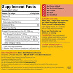 Nature Made Omega 3 supplement facts panel showing EPA and DHA amounts
