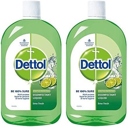 Dettol Liquid Disinfectant for Floor Cleaner, Surface Disinfection, Personal Hygiene (Lime Fresh, 500ml, Pack of 2) - Image 2