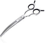 HASHIMOTO Dog Grooming Scissors, Curved Scissors for Dog Grooming, 6.5 inch, 30 Degree of Curved Blade,Light Weight, Pet Shears for Trimming Face and Paws. - Image 12