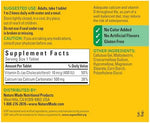 Nature Made Calcium 500mg with Vitamin D3 USP verified seal