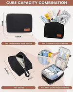 LOVEVOOK waterproof personal item bag being carried comfortably to demonstrate ergonomic fit and chest strap utility.