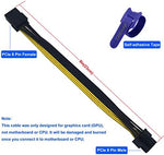 COMeap 18AWG tinned copper power cable package featuring two 9 inch internal computer cable extensions.