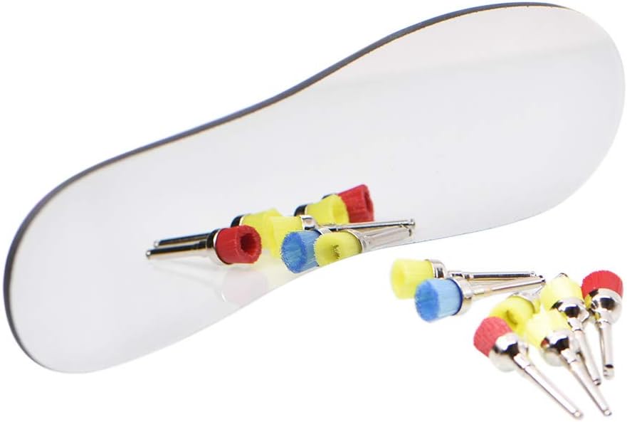 Angzhili intraoral photographic mirror demonstrating high reflective clarity.