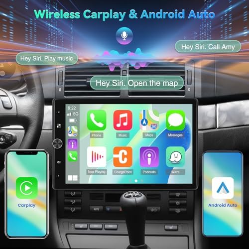 Nhopeew single din radio interface displaying the 16-band equalizer custom audio settings panel