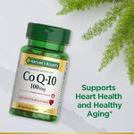 Nature's Bounty cardiovascular support Q Sorb formula packaging showing allergy safety instructions