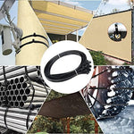 GAIIAN weather resistant nylon 66 zip ties outdoor bundling application