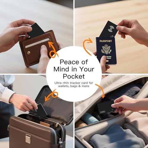 SparkShoots premium black wallet finder smart card tracker pack packaging displaying the Apple MFi certification logo