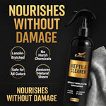 Complete exotic leather restoration kit for ostrich shoes and luxury designer belts.