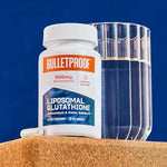 Bulletproof glutathione dietary supplement bottle label information