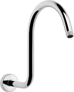 S Shaped Shower Arm, High Rise Shower Head Extension Pipe Standard 1/2" Connection with Flange, Awesome Shower Experience-Stainless Steel Bathroom Accessory(12 Inch S Shape, Chrome Finish) - Image 14