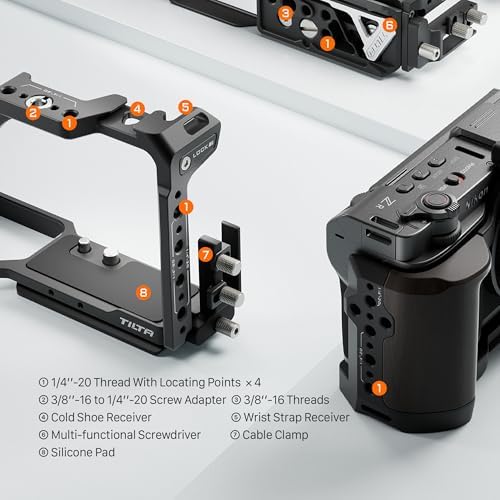 Complete breakdown of all modular components included in the premium Tilta Pro Kit for Nikon ZR.