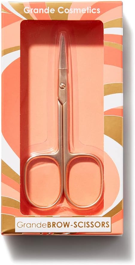 Grande Cosmetics GrandeBROW-SCISSORS front view precision tool