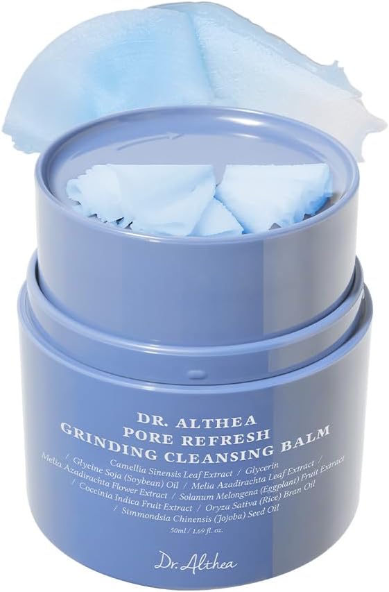 Dr.Althea Pore Refresh Grinding Cleansing Balm front view of the packaging.
