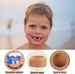 Wooden tooth fairy keepsake box for lost teeth