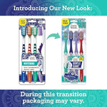 GuruNanda toothbrush dual action spiral bristles close up