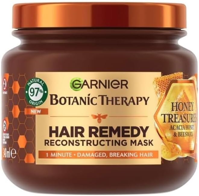 Garnier Botanic Therapy Hair Remedy Honey Treasure Mask front view