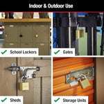 Master Lock Resettable Combination Lock (Solid Brass) - Image 5