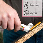 USA imported Gasoila water finder paste tube packaging featuring driver friendly flip cap closure