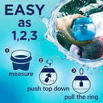 Imported Downy Ball being filled with liquid fabric conditioner