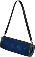 Silicone Case for Sony SRS-XB43 Speaker Protective Cover Bag with Shoulder Strap and Carabiner (Black) - Image 9