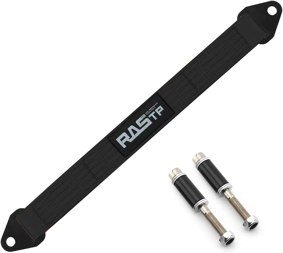 RASTP Limit Strap,Premium Quad Wrap Limit Straps (24 Inch,Black) | Suspension Limit Straps,Car Hauler Axle Straps Truck Wrecker Wheel Tie Down Strap with 10,000 Lb Webbing Strength - Image 10