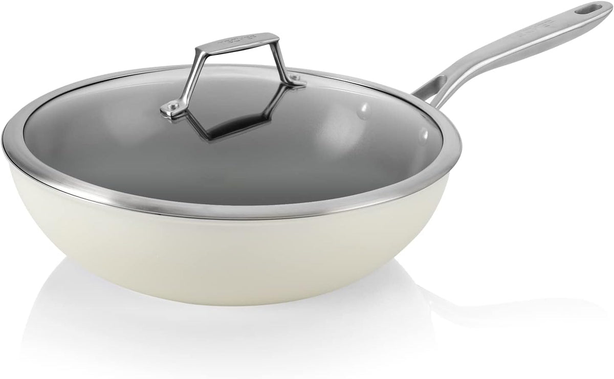TeChef Collection 10" Ceramic Nonstick Frying Pan Skillet, Nontoxic - Free of PFAS, PFOA, PTFE, Made in Korea (10-in) - Image 12