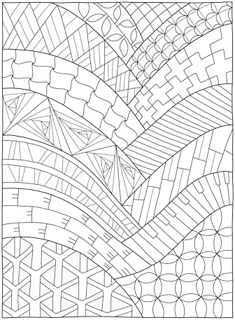 Mindfulness Patterns: Coloring Book with Creative Pattern Designs for Stress Relief and Relaxation - Image 8