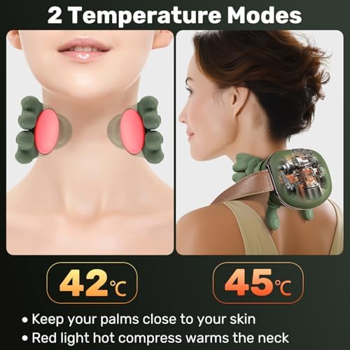 TREEFIA Siasoo Neck Massager cordless portable design